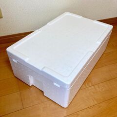 【30個購入されました】発泡スチロール　箱　美品　1個100円　...