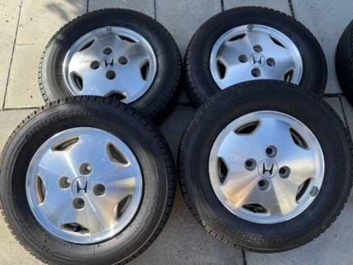 ホンダ純正】 12インチ アルミホイール 145R12 6PRスタッドレス