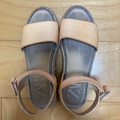 【無料】Zara34(21.6cm)サンダル