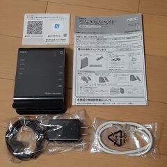 Wi-Fi ホームルータ　NEC WG1200HS 