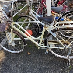 自転車。ママチャリ。【鍵紛失し一時中断】