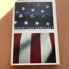 洋書　diminished democracy