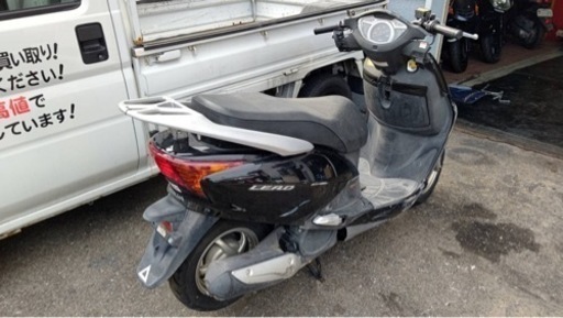 HONDA リード110 ジャンク扱い　部品どり　JF19 仕上げベース　事故車　福岡市南区　メットインスクーター HONDA リード110 ジャンク扱い 部品どり JF19 仕上げベース 事故車