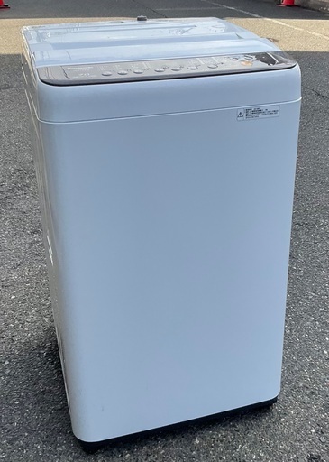 【RKGSE-899】特価！Panasonic/全自動洗濯機/7kg/NA-F70PB12/中古品/2018年製/当社より近隣地域無料配達