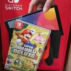 [新品未使用]Nintendo Switch 有機EL本体とマリ...