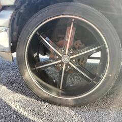 24インチタイヤホイール　6h 139.7