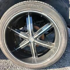 24インチタイヤホイール　6h 139.7