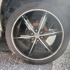 24インチタイヤホイール　6h 139.7
