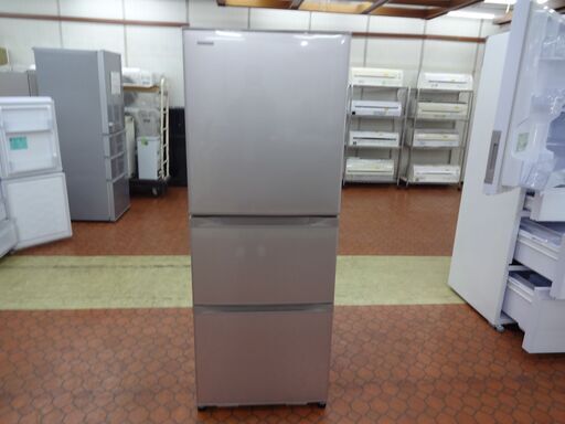 ID 088948　冷蔵庫３ドア東芝　330L　２０１７年製　GR-K33S(NP)