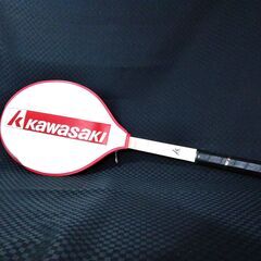 ∞ Kawasaki カワサキ 軟式テニス 木製ラケット ファー...