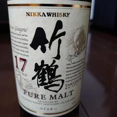 未開栓】ニッカウィスキー 竹鶴17年 ピュアモルト