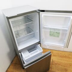 京都市内方面配達無料】2017年製 AQUA 126L 冷蔵庫 下冷凍 自動霜取 BL10