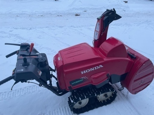 【稼動品】ホンダ　ハイブリッド除雪機　スノーラi HSS970i