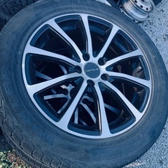 冬タイヤ 205/55R16 プリウス等用アルミホイール付きスタッドレス 4本組