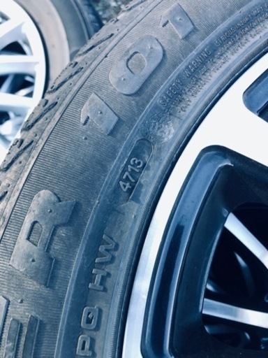 冬タイヤ 205/55R16 プリウス等用アルミホイール付きスタッドレス 4本 ...