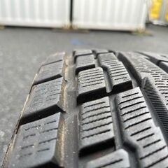 バリ山スタッドレス！ WEDS KEELER ホイール綺麗！ 225/80R15 6穴！