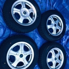 冬タイヤ 175/70R14 コンパクトカー用アルミホイール付き