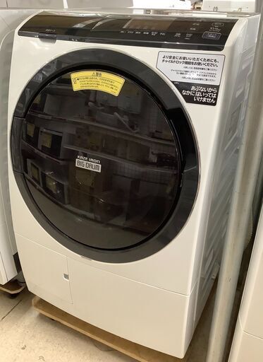 HITACHI/日立 ドラム式洗濯乾燥機 洗濯10kg/乾燥6kg BD-SG100EL 2020年製【ユーズドユーズ名古屋天白店】J2324