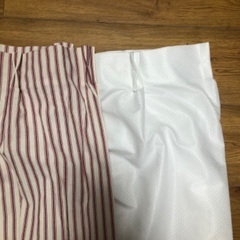 日本製レースカーテン&無印良品カーテン（綿）