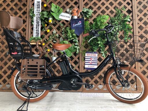 １２AH変更可能　ヤマハ　パスバビー 　電動自転車 20インチ CN　子供乗せ