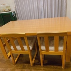 取りに来れる方限定 ダイニングセット