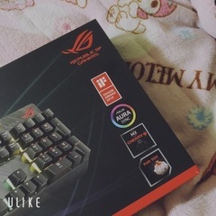 早い者勝ちゲーミングキーボードとひじおき