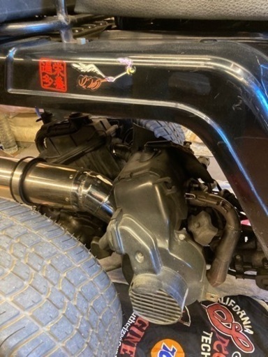 ホンダ ジャイロx ボアアップ62ccマロッシー ホイールダグラス10インチ