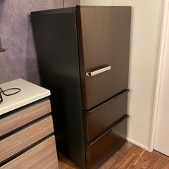 AQUA 3ドア冷蔵庫　美品　お洒落