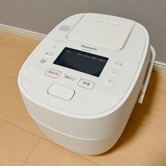 Panasonic 炊飯器 5.5合 SR-MPW100 ホワイト　