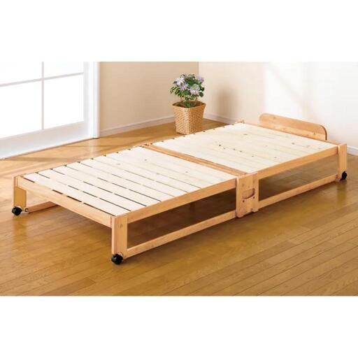 木製折りたたみベッド