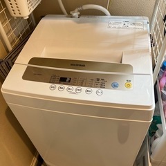 アイリスオーヤマ　洗濯機　美品
