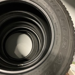祝成約ありがとうございました☆新車外し☆ブリヂストン☆デューラー☆265/65R17☆屋内保管☆新車外し☆近場配達応相談☆