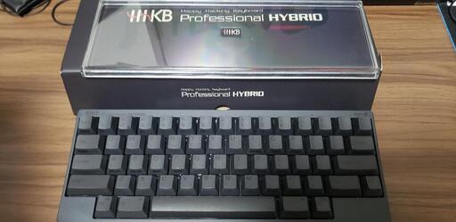 HHKB Professional HYBRID Type S 英語配列／墨 Bluetooth キーボード