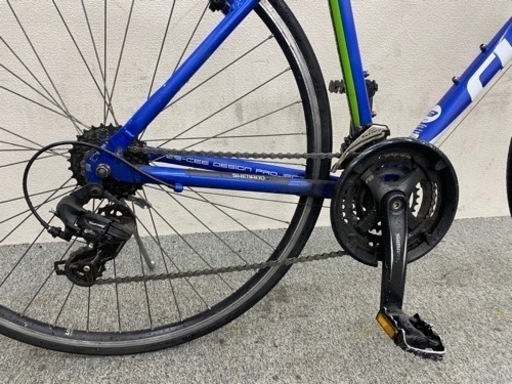 TM04】スポーツ車 変速21段 ブルー系