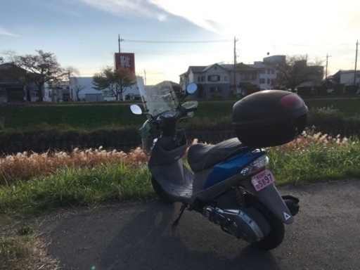 青アドレスV125G売ります