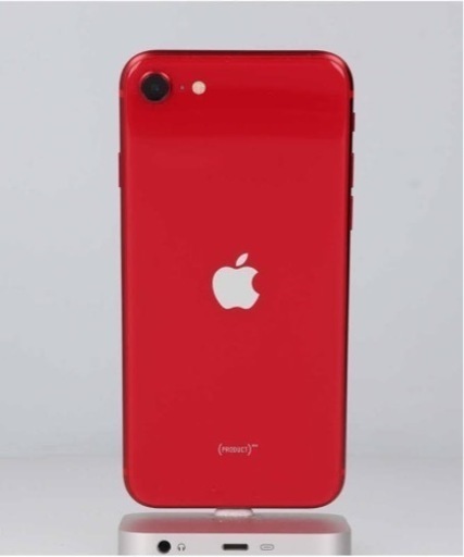 クーポン対象外】 iPhoneSE 赤 第2世代 64GB SIMロック解除済み 箱あり