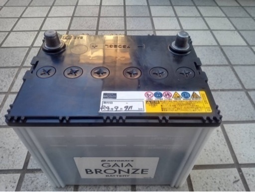 【お値下げ】車バッテリー GAIA BRONZE 75D23L