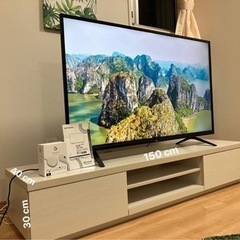 お得3点セット！1.テレビ50型 4K 2.Chrome cas...