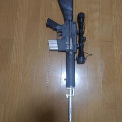 【ネット決済・配送可】M16A2 ガスライフル