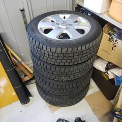 195/60/16 スタッドレス　セレナ　日産　純正ホイール