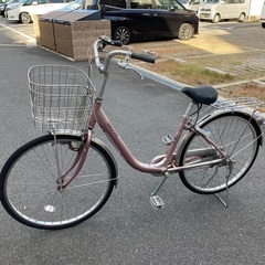 自転車　ピンク