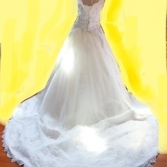 高級ウェディングドレスelieca 大きいサイズ21号値下げ‼️ 高級ウェディングドレスelieca 大きいサイズ21号値下げ‼️