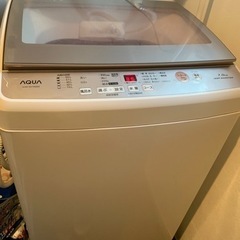 AQUA ７キロ洗濯機（引き渡し者決定