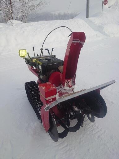 ヤナセ 除雪機 ｽﾉｰｽﾛﾜｰ890HST ｻｲﾄﾞｸﾗｯﾁ 作業灯LED