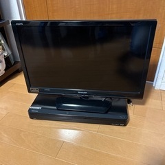 【取引決定】AQUOS 22型テレビ 及び REGZA BD レ...