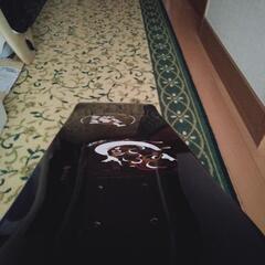 新品 清雅党スケボーデッキ風神雷神