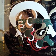 新品 清雅党スケボーデッキ風神雷神