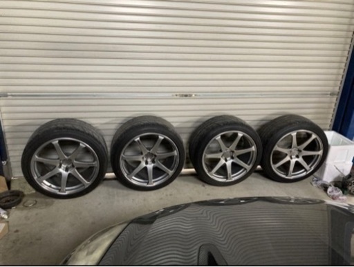 【希少】 R35 GT-R タイヤホイールセット　YOKOHAMA AVS Model F7