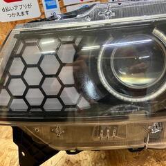 スズキMK21sパレットSW 純正HIDヘッドライト左右セットイカリング