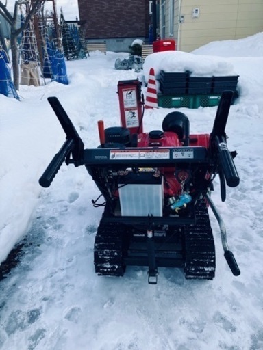 富山発　ホンダ除雪機　HS870　整備済み 富山発 ホンダ除雪機 HS870 ガスダンパー式